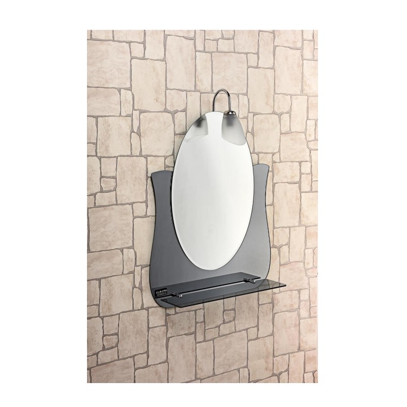 Çelik Ayna Lale Aplikli Ayna