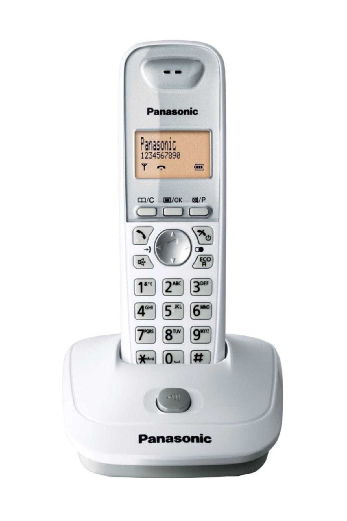 Panasonic Kx-tg2511 Beyaz Telsiz Dect Telefon Handsfree 50 Rehber TELS.PAN KX-TG2511 BEYAZ