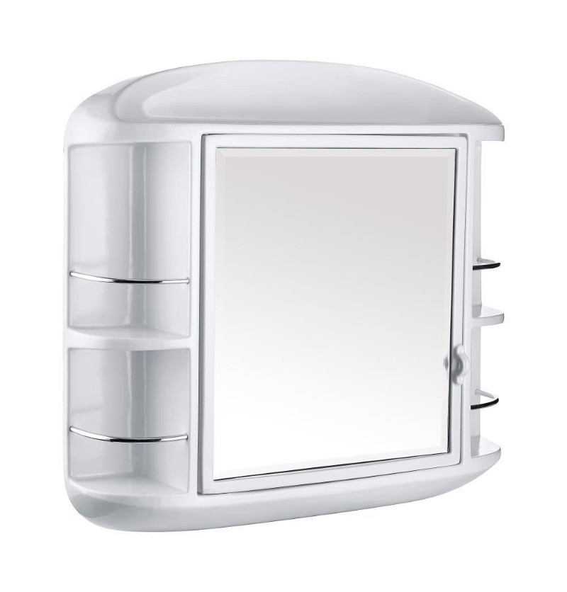 Çelik Ayna Tek Kapaklı Banyo Dolabı