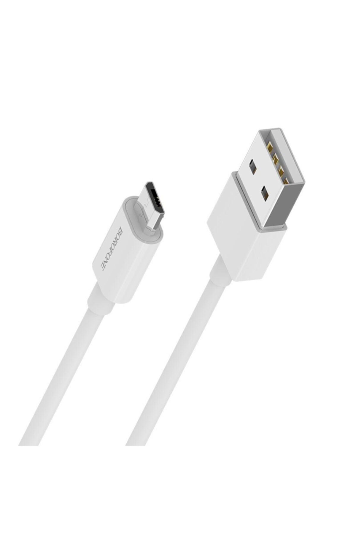 Borofone Bx3 Micro Usb Şarj / Veri Kablosu Beyaz 00304
