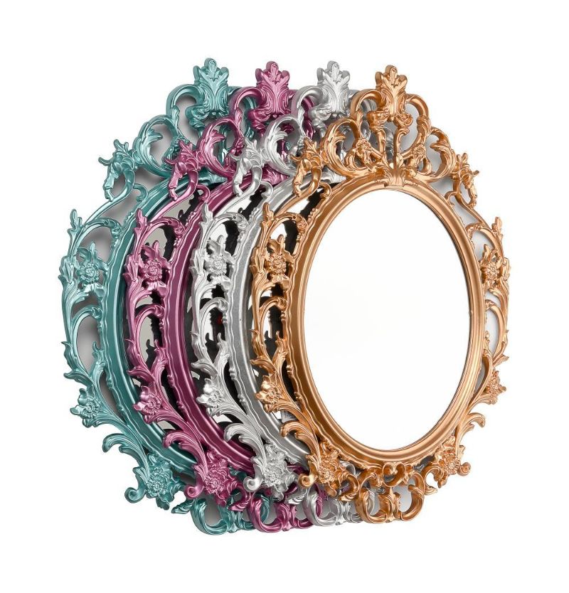 Çelik Ayna Dekoratif Ayna