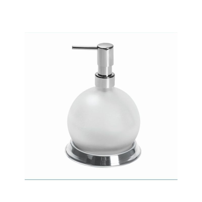 Çelik Ayna Küre Sıvı Sabunluk Cam